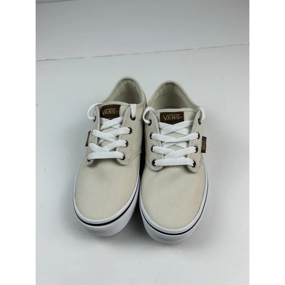 NIB Vans Atwood Woven Turtledove Sneakers Boy's Size 2 - Picture 4 of 10
